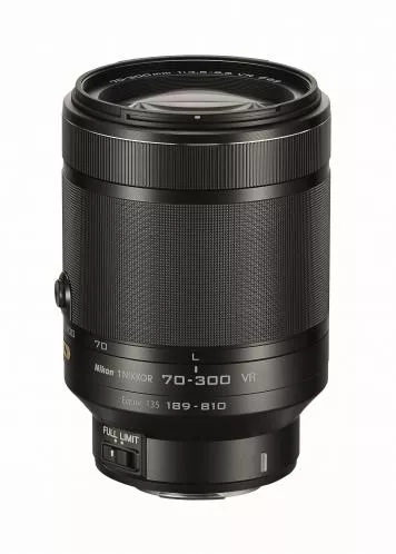 NIKON 1 Nikkor 70-300/4.5-5.6 schwarz, Neu! RESTPOSTEN!